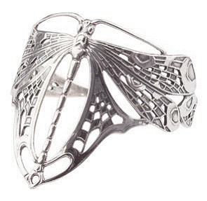 Jugendstil- Armreif Libelle 1
