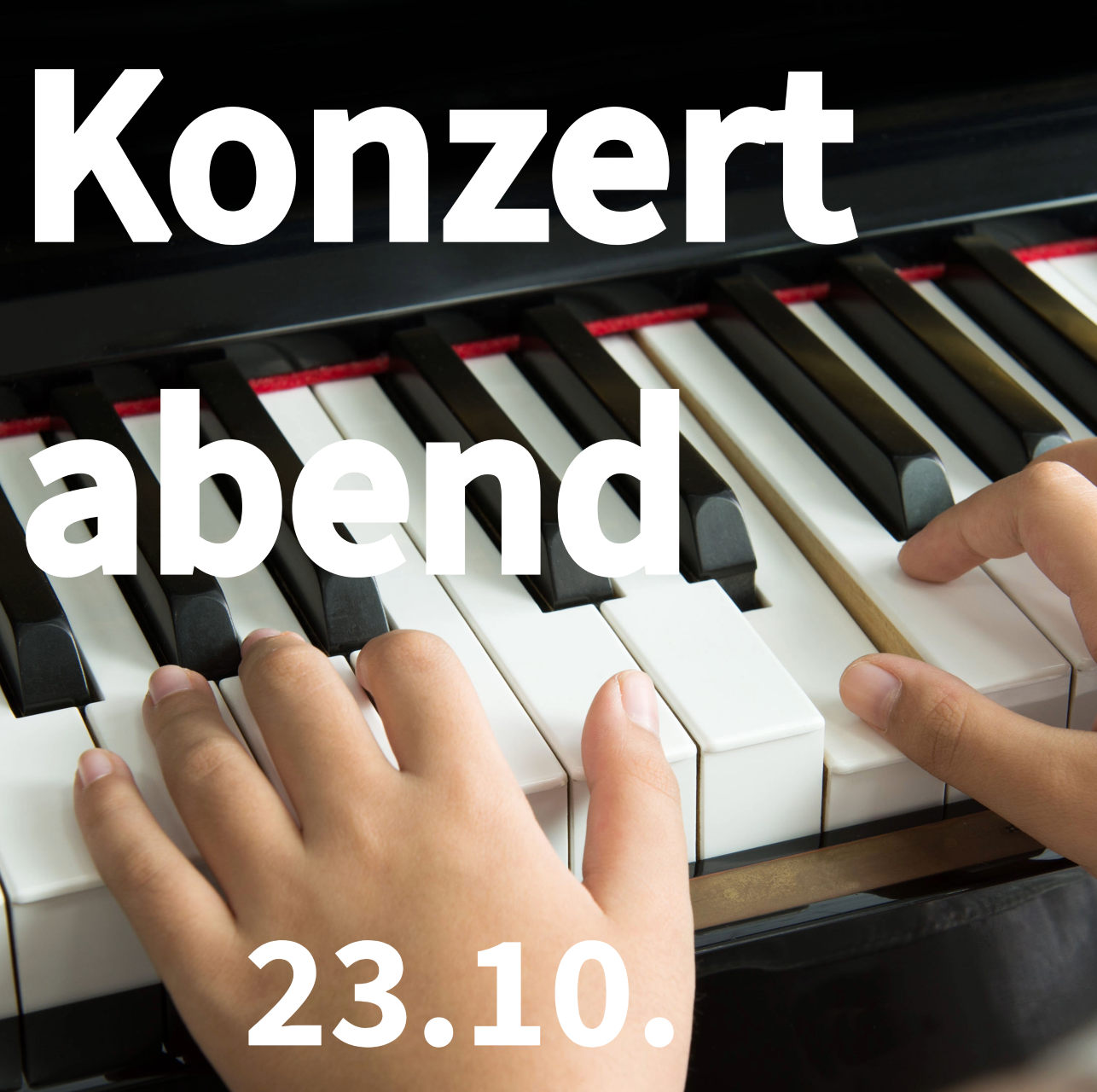 Klavierabend 23.10