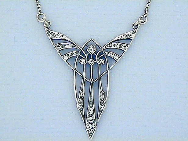 Art Deco-Collier "Josef Hoffmann"