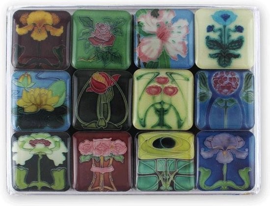 Mini Magnet Set Art Nouveau