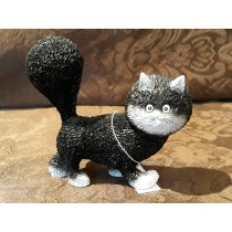 Katzenfigur schwarz
