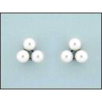 Nostalgische Ohrstecker "Perlen"
