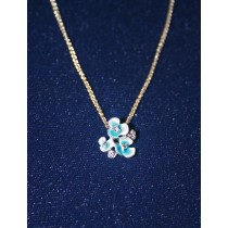 Jugendstil Anhänger "Blumen"