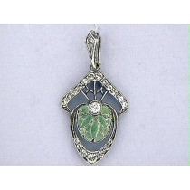 Jugendstil-Anhänger "Plique a Jour"