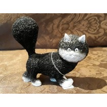Katzenfigur schwarz