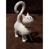 Katzenfigur weiß