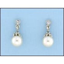 Nostalgisch barocke Ohrhänger "Perle mini"