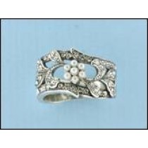 Nostalgisch barocker  Ring breit